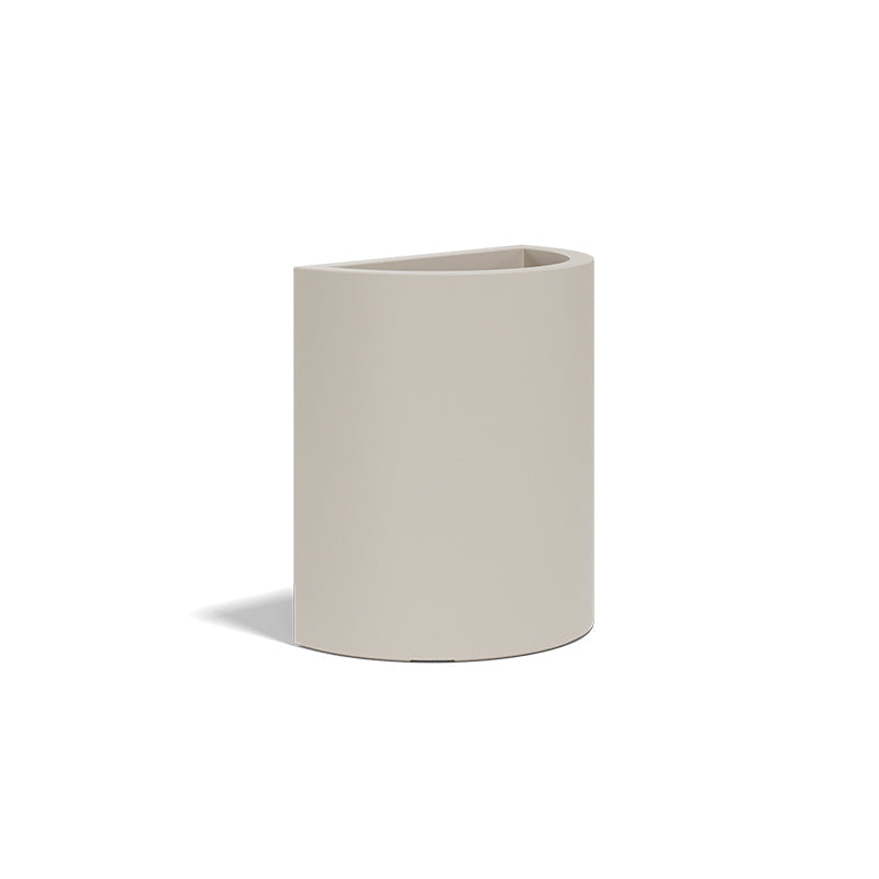 Half cylinder pot 50x29x55