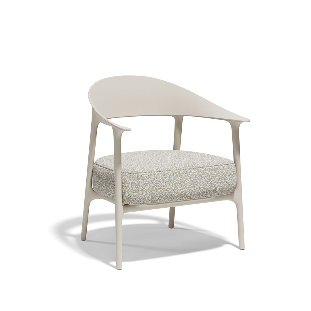 Africa low upholstered armchair - set of 2