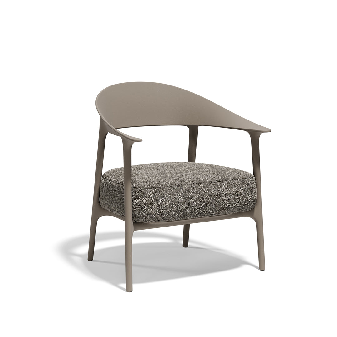 Africa low upholstered armchair - set of 2
