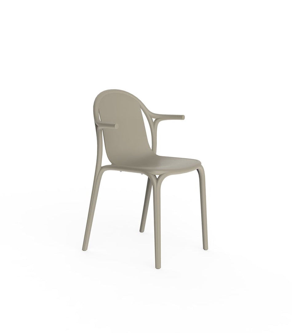 Brooklyn chair with armrests - set of 4