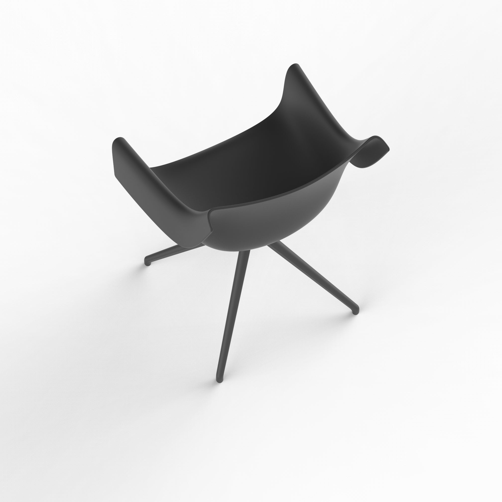Manta swivel armchair - set of 2