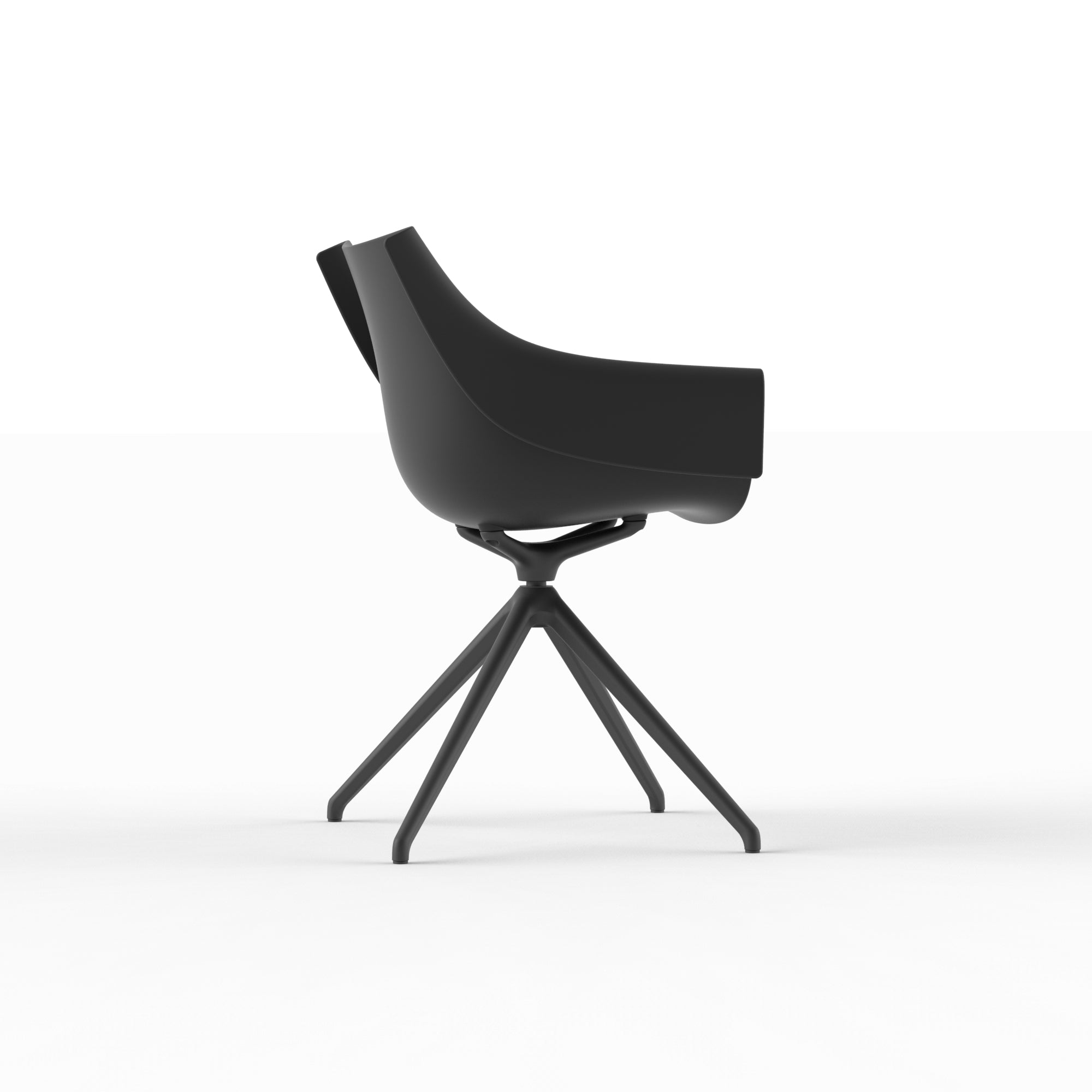 Manta swivel armchair - set of 2
