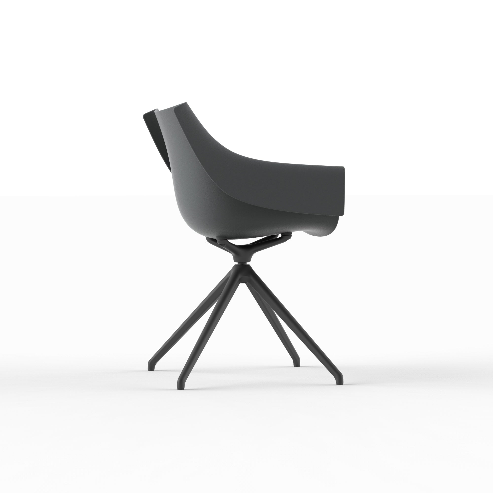 Manta swivel armchair - set of 2