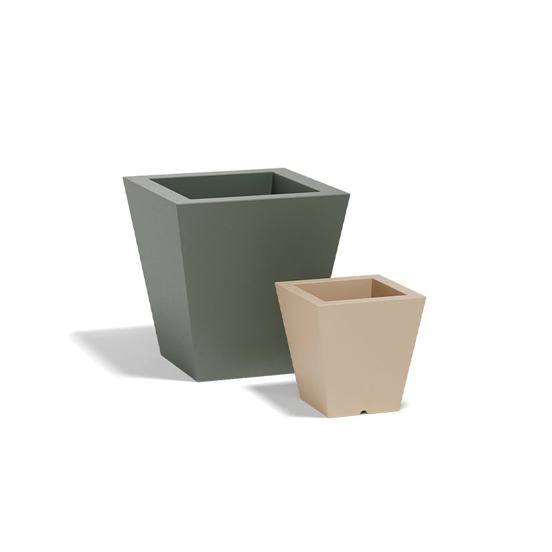 Cono cuadrado planter