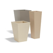 Cono cuadrado alto planter